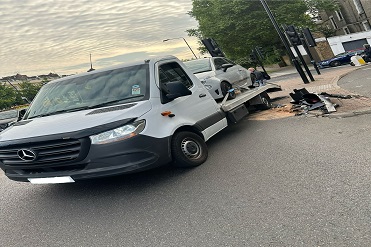 Damaged Car Towing Service