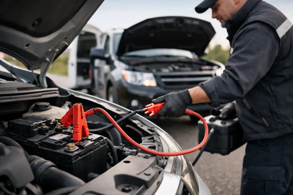 Battery Jump Start Service When You Need It