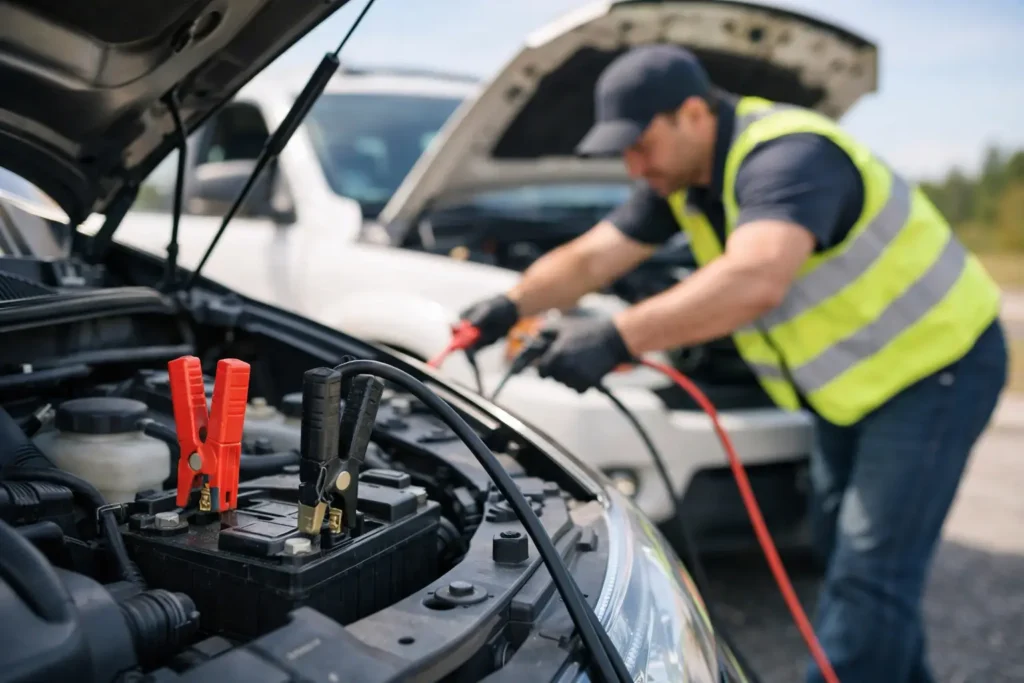 Flat Battery Assistance Near Me Fast