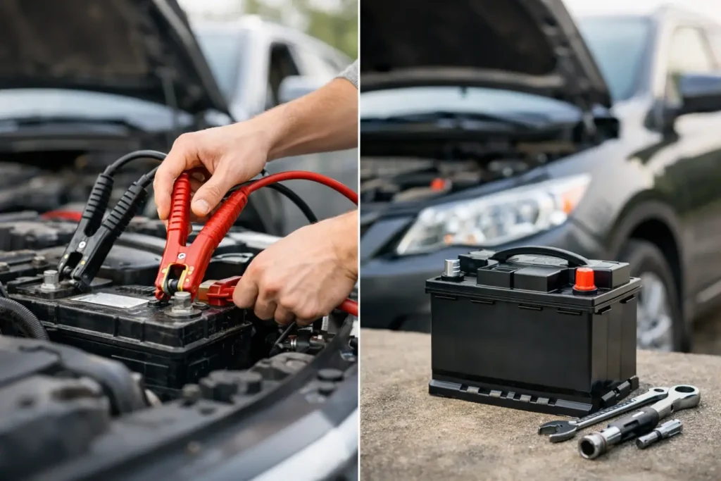 Jump Start vs Battery Replacement