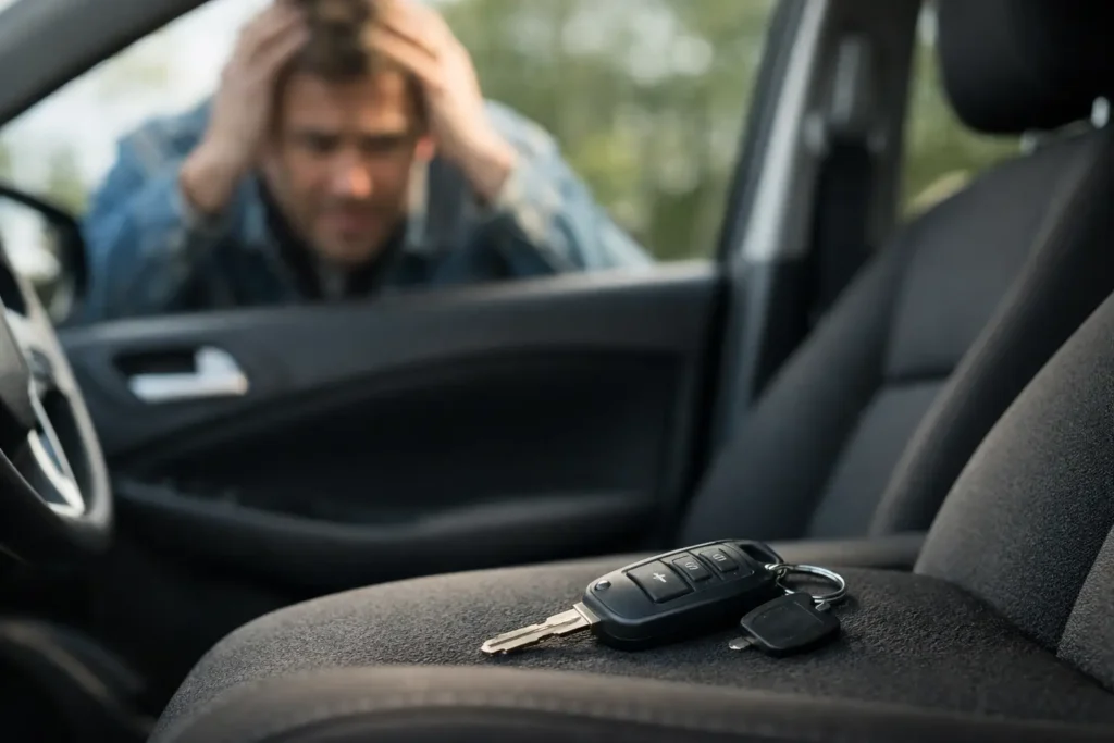 Locked Keys Inside Car? What to Do Fast